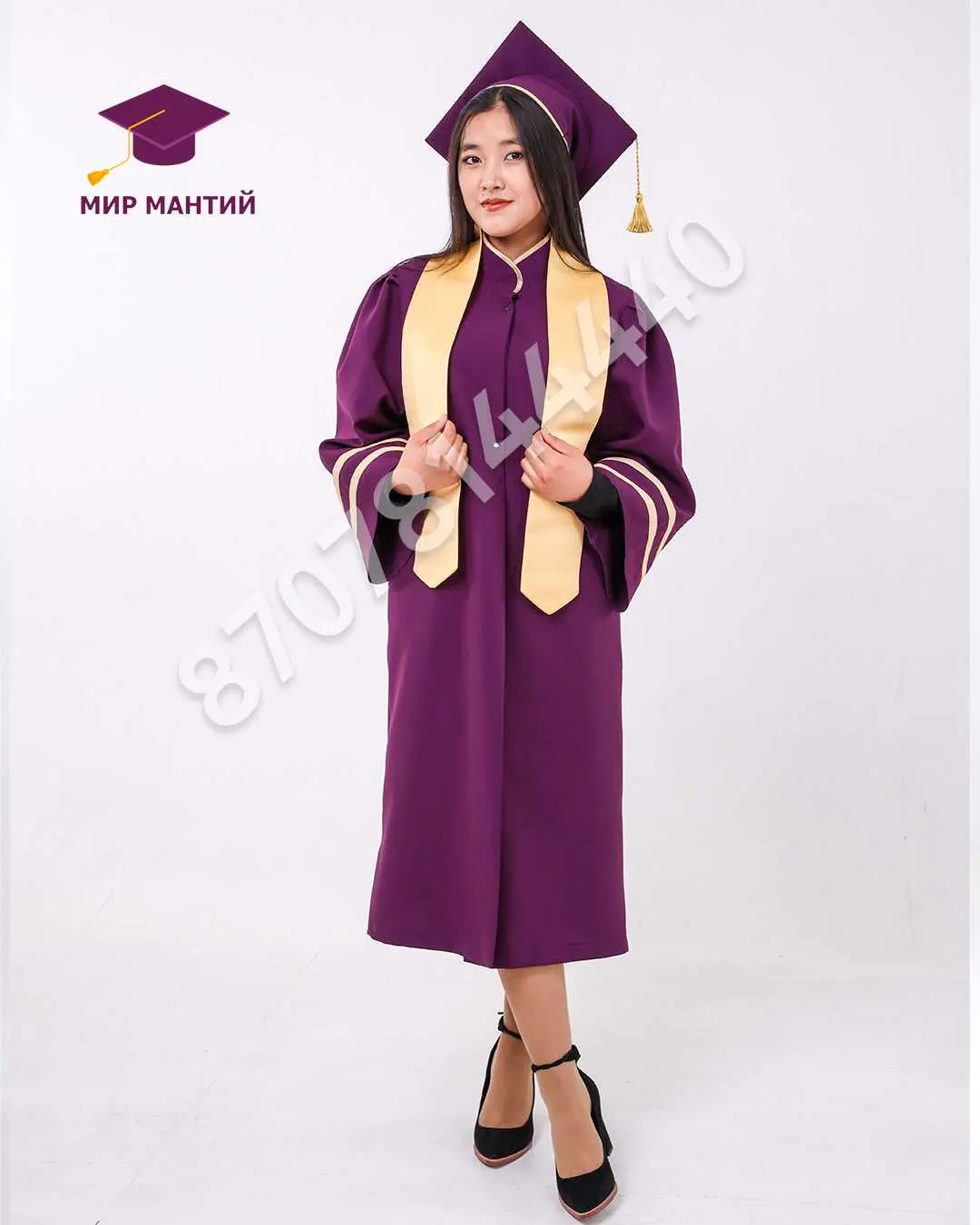 Мантия — идеальный вариант для фотосессии